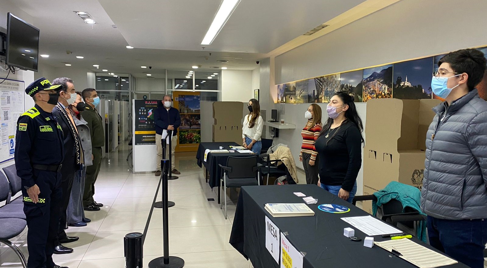 Apertura del proceso electoral en el Consulado de Colombia en Buenos Aires