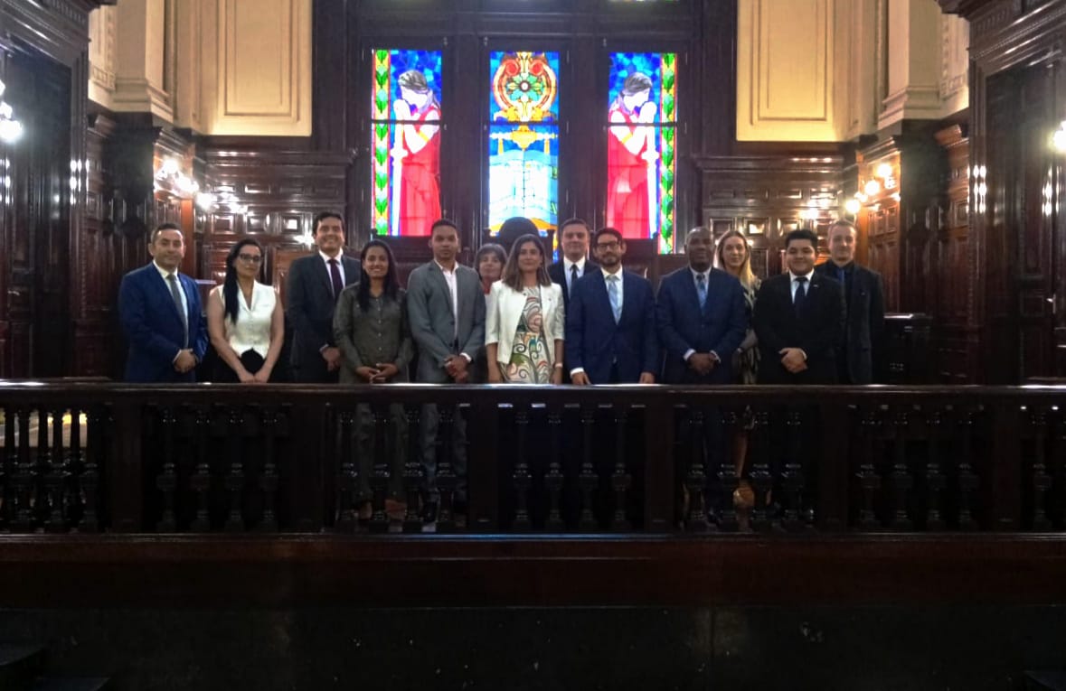 Visita al Palacio de Justicia, sede de la Corte Suprema de Justicia de la Nación