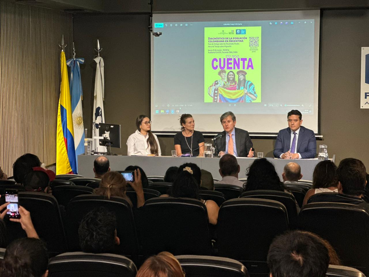 Diagnóstico sobre la población colombiana en Argentina fue presentado en foro de diálogo con la comunidad