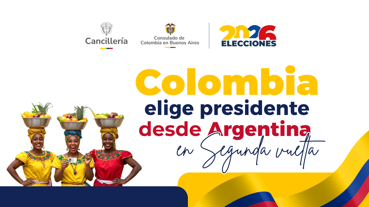 Colombianos en Argentina podrán votar entre el 15 y el 21 de junio en la segunda vuelta presidencial