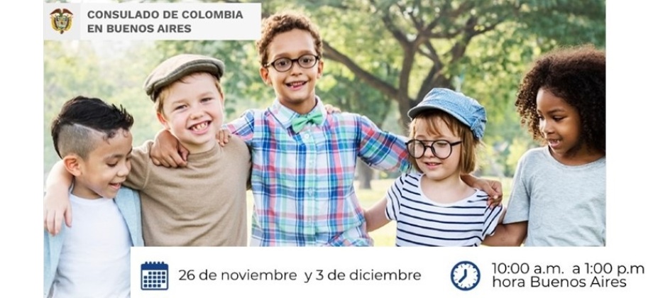 El Consulado de Colombia los invita a participar del taller para niños y niñas en Buenos Aires