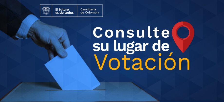 El Consulado de Colombia en Buenos Aires informa los puestos de votación