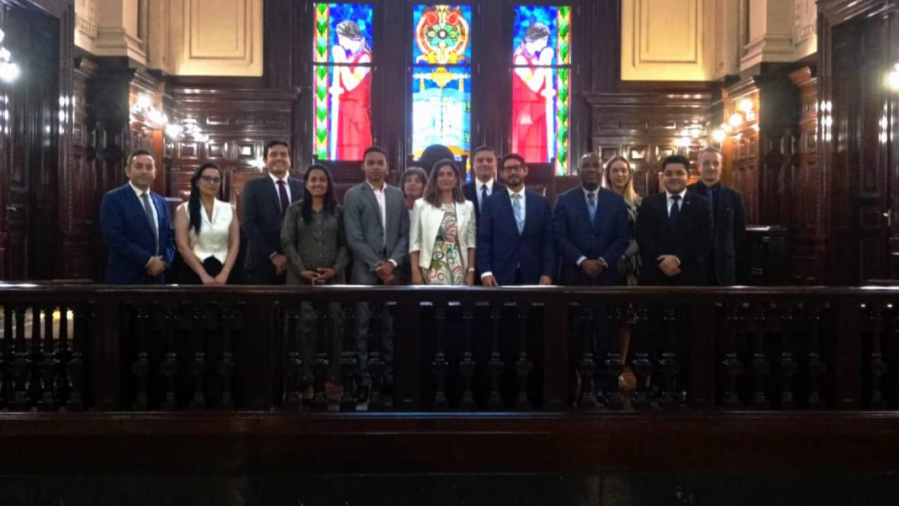 Visita al Palacio de Justicia, sede de la Corte Suprema de Justicia de la Nación