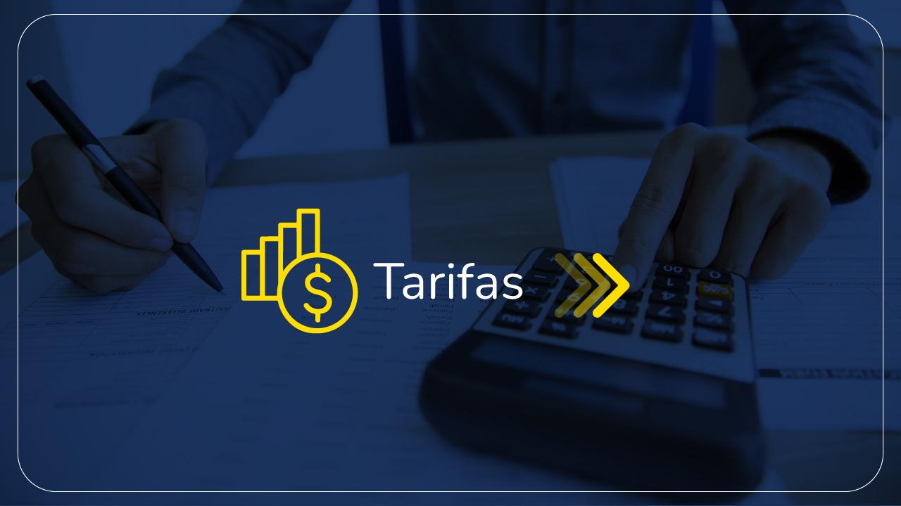 Banner general de tarifas