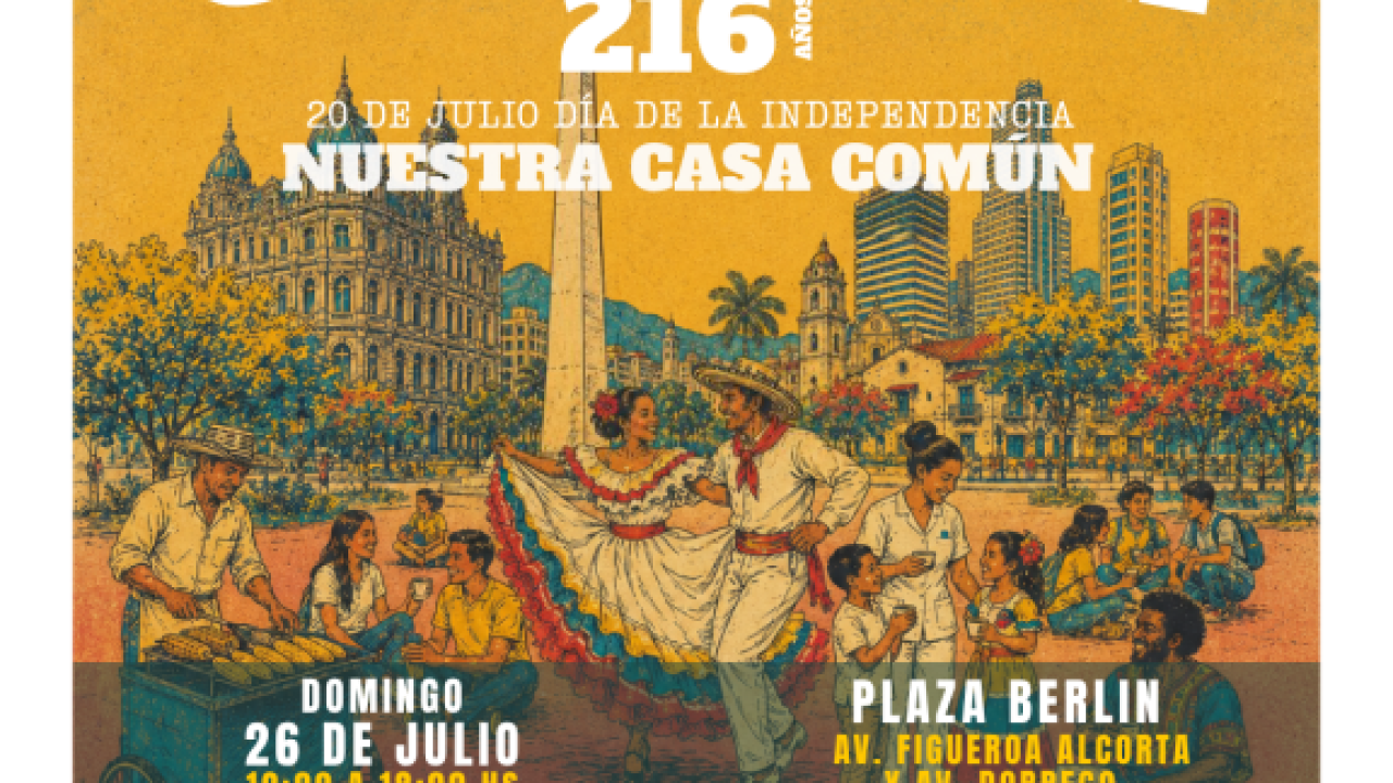 Invitación: Celebración del 216.º aniversario de la Independencia de Colombia en Buenos Aires