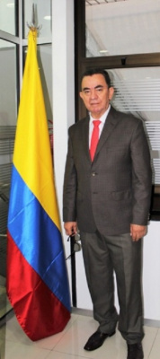 Foto del Cónsul de Colombia en Buenos Aires