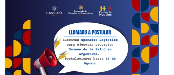 Convocatoria: Operador Logístico para la Semana de la Salud 2025 en Argentina