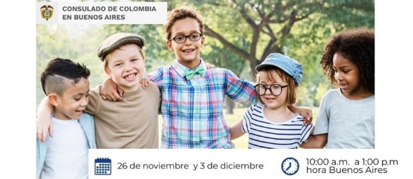 El Consulado de Colombia los invita a participar del taller para niños y niñas en Buenos Aires