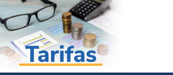 Tarifas para trámites consulares vigentes desde el 1° de enero al 30 de abril de 2025