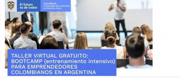 Taller virtual para emprendedores colombianos en Argentina este 15 de septiembre de 2021